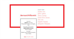 Desktop Screenshot of bernardpiffaretti.com